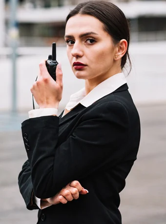 The ongoing support — illustrative security professional
